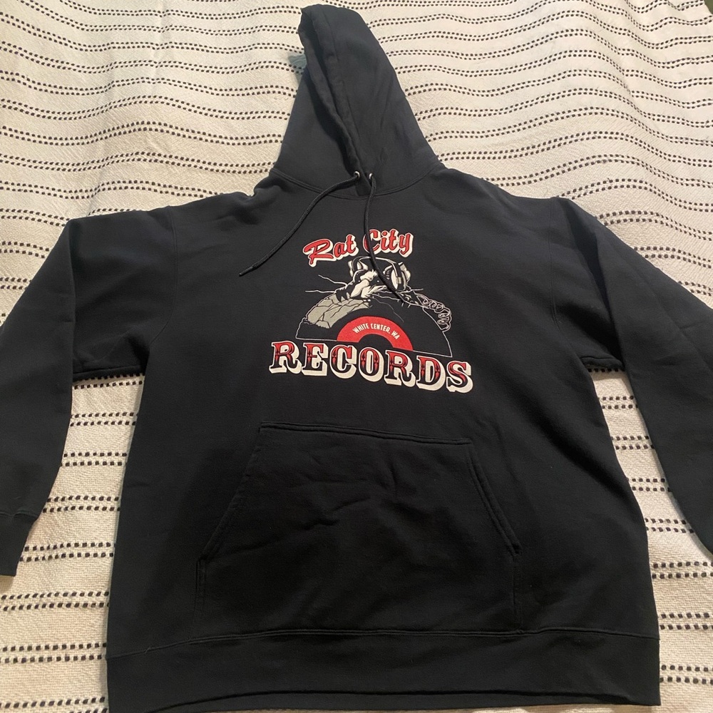 Rat City Records Vintage Hoodie View 3